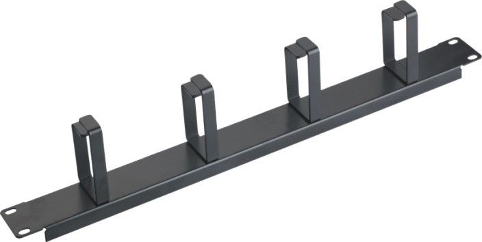 1U Rack إدارة شبكة الكابل شريط أفقي كابل المنظم سهل إلغاء تثبيت YH4032